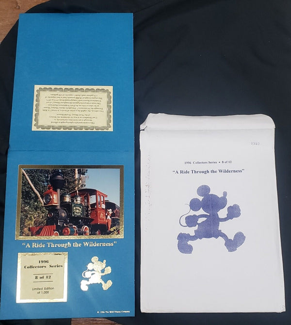 1996 Walt Disney World Collector Series Limited Edition Photos Set of 9 GA9513