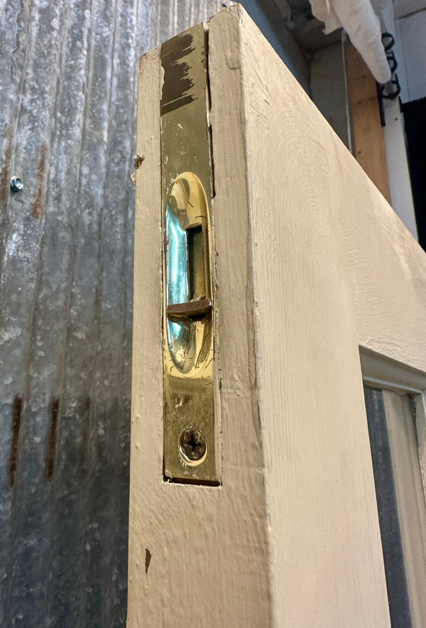 Pair of 9-Pane Raised Paneled Double Doors GA20727
