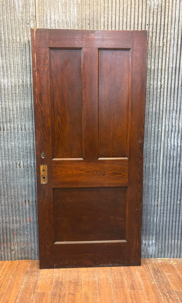 3-Panel Wooden Door GA21476