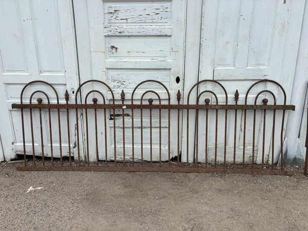 Double Hairpin Fence Panels with Finials GA21217