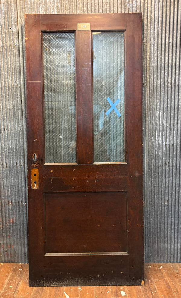 3-Panel Half Glass Door GA21425