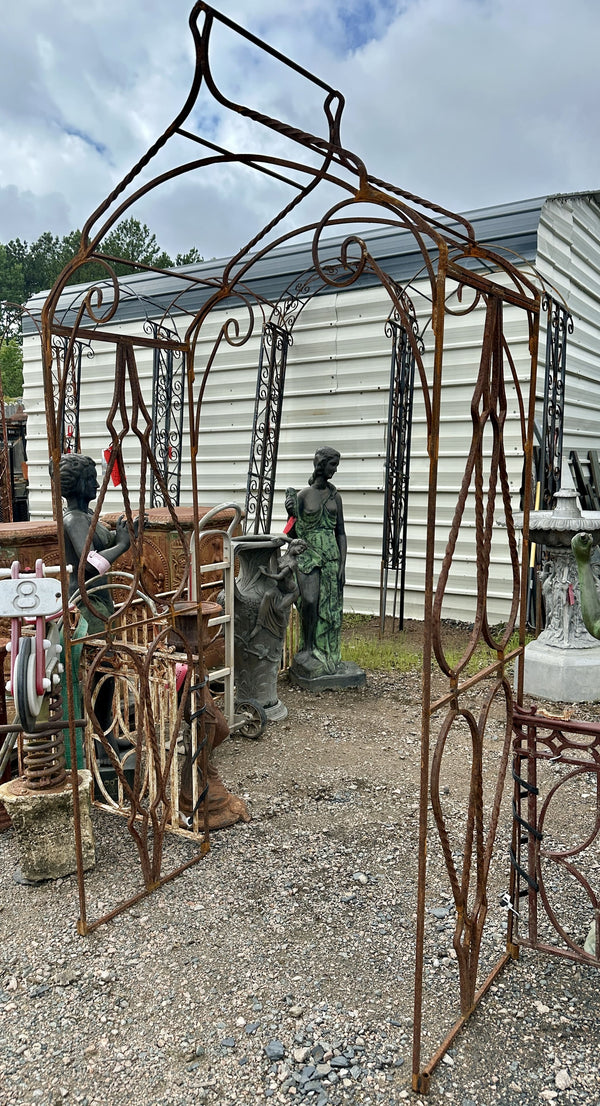 8 Ft Wrought Iron Arbor GA20242
