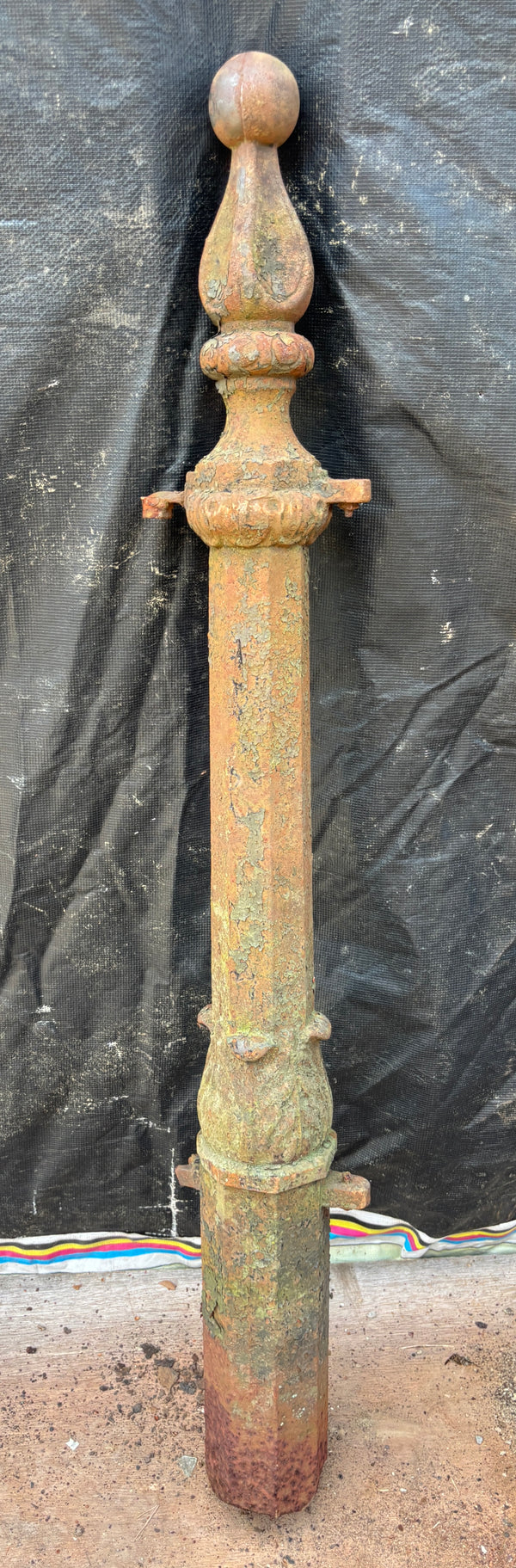 Cast Iron Newel Post GA21575