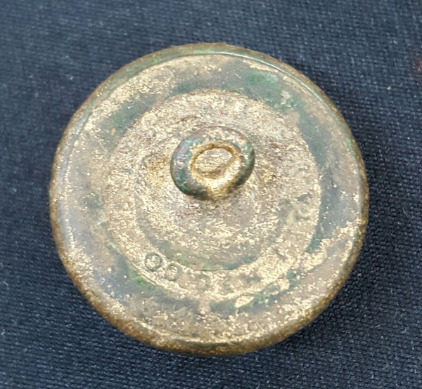 Civil War Dug Cold Harbor Battlefield Virginia State Seal Button GS010927