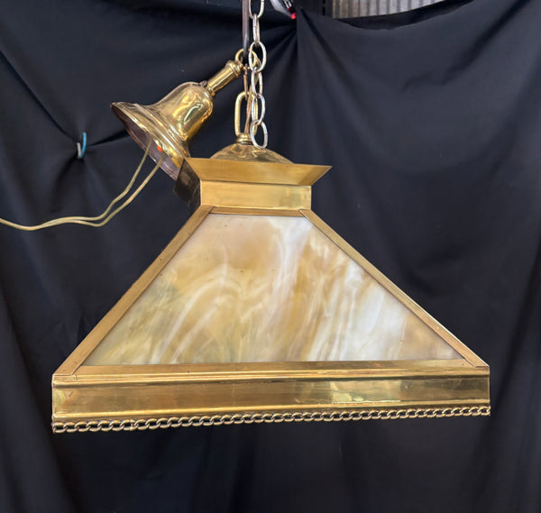 Early 1900s Square Light Fixture GA21346