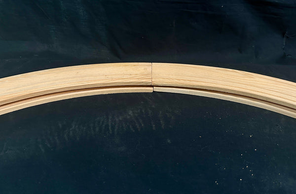 NOS Heart Pine Arched Transom Window Trim - 6 Available GA20458