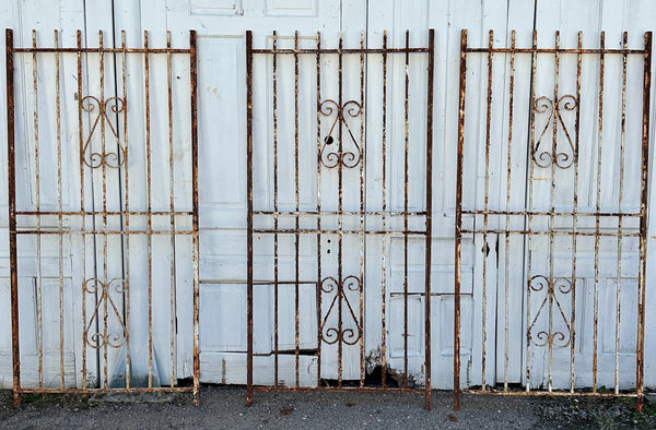 Antique Wrought Iron Fence Panels GA20502