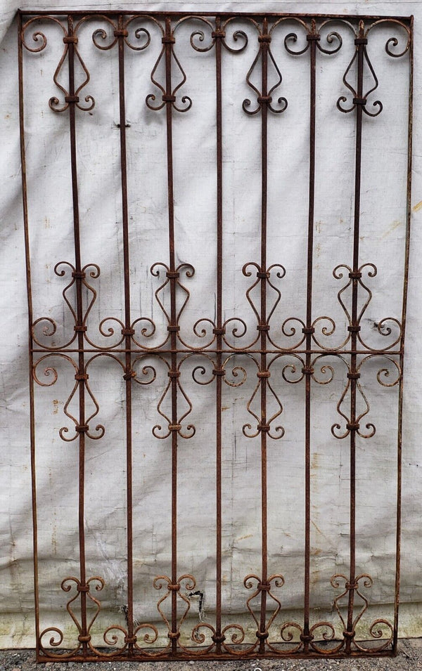 Ornate Wrought Iron Gate 39 1/4" Wide by 69 1/2" Tall GA9471