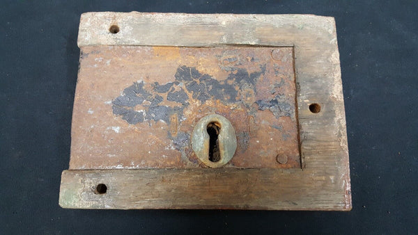 Authentic Late 1700's Early 1800's Wood Rim Lock