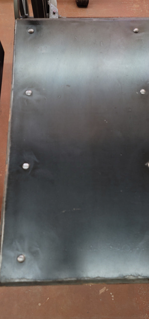 Custom Made Industrial Beach Mfg. Adjustable Crank Table 78 1/2" x 33" GS00835