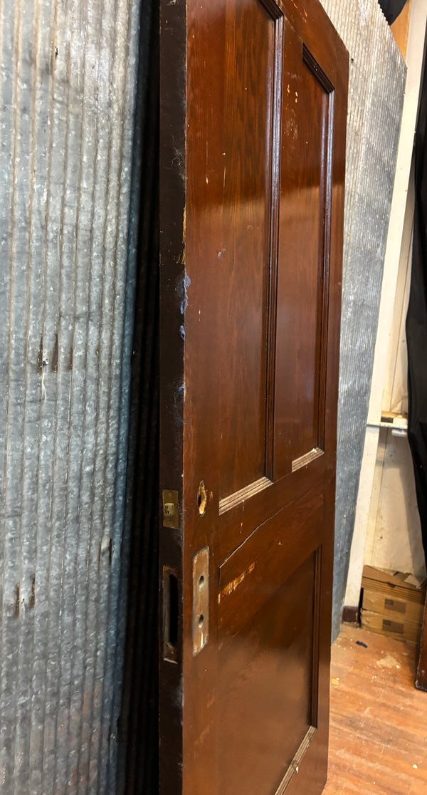 3-Panel Wooden Door GA21472