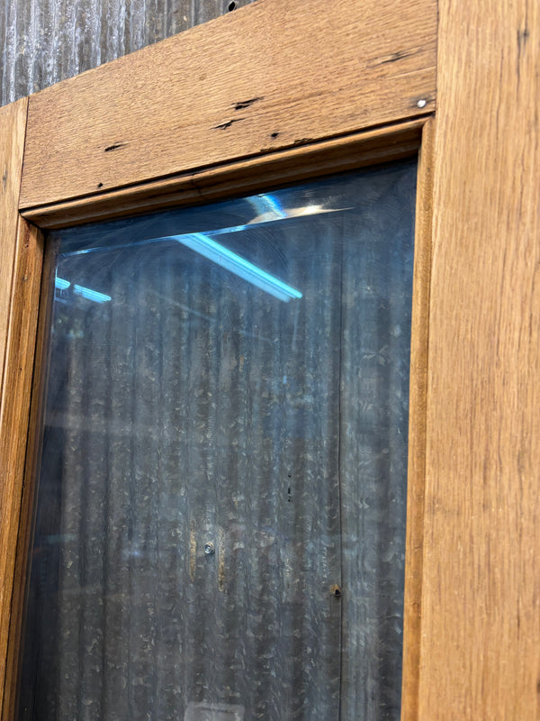 Pair of Doors with Beveled Glass GA21436