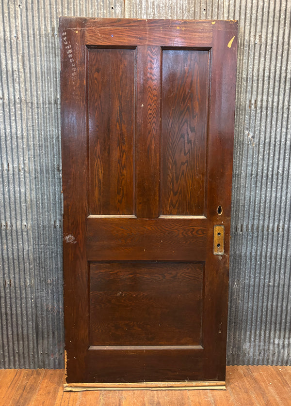 3-Panel Wooden Door GA21487