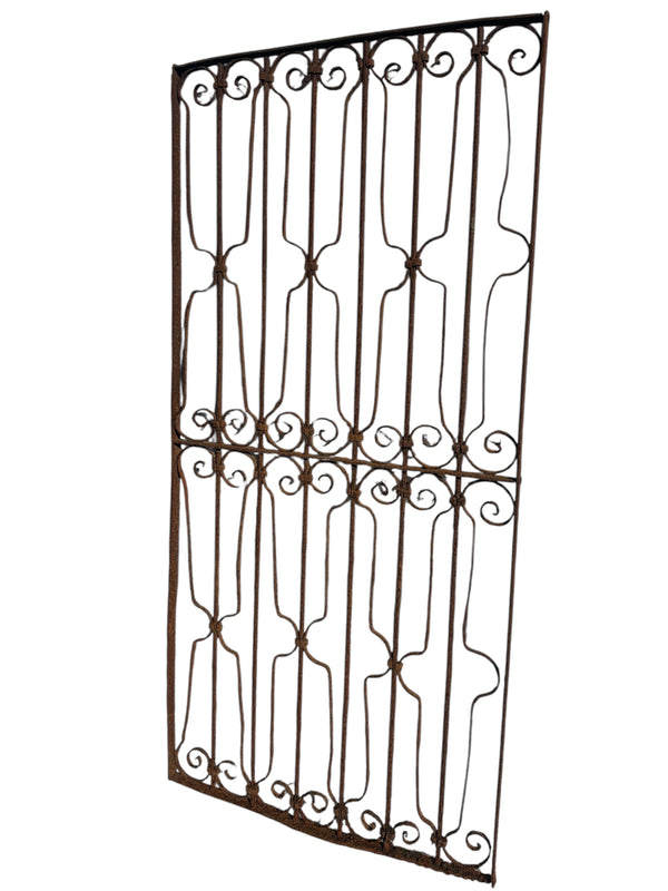 Antique Wrought Iron 68" Tall Gate GA20659