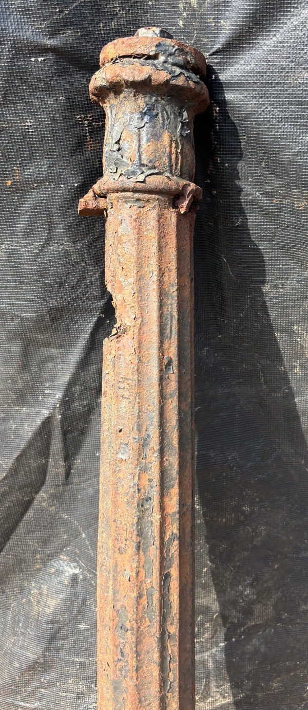 Pair of Victorian Cast Iron Newel Posts GA21583