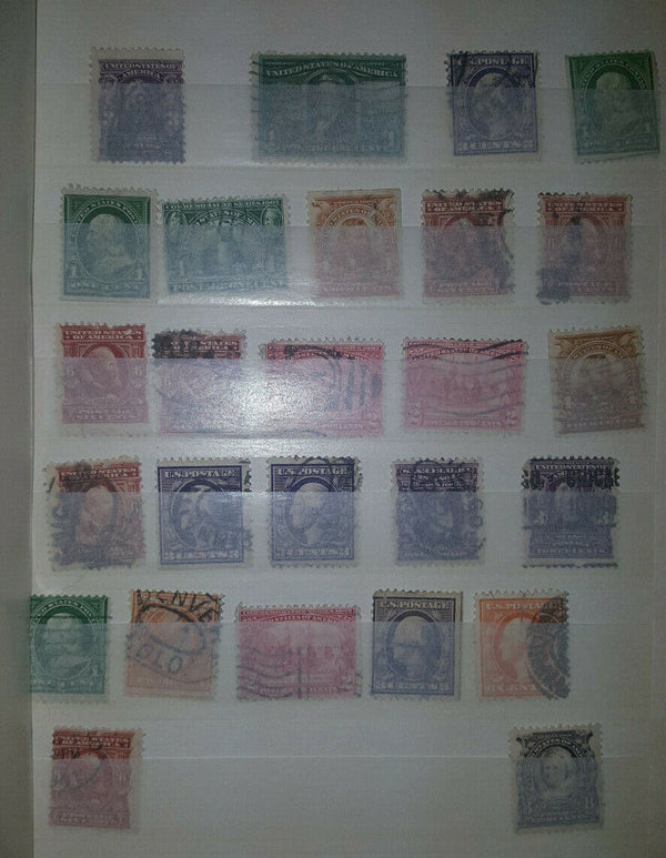 Lot of 312 Vintage Stamps in Collectors Album from GS00694