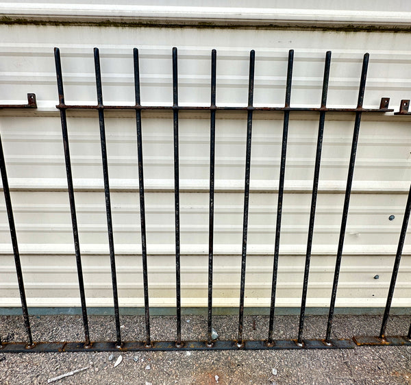 41 Linear Ft of Restored Iron Window Grates GA20439