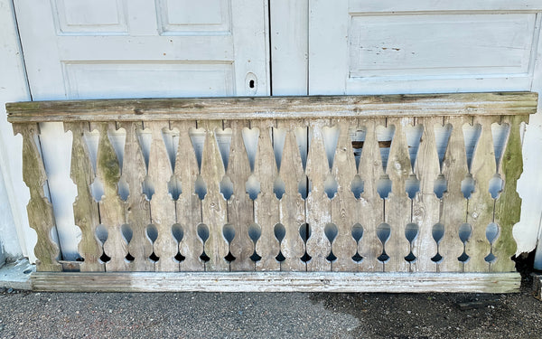 Exterior Wood Porch Railing Set GA20420
