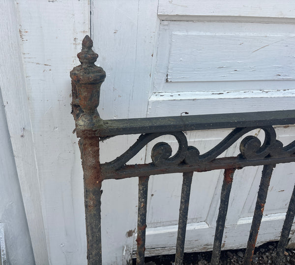 10.5 Foot Iron Fence Panel GA21321