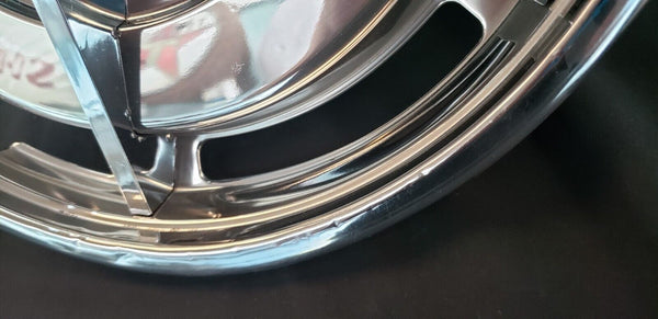 Set of 4 OEM 1963 Chevrolet Corvette Chrome Hub Caps GA9825