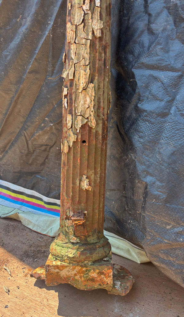 Cast Iron Newel Post GA21556