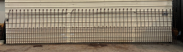 78 Feet of Iron Fencing GA21357