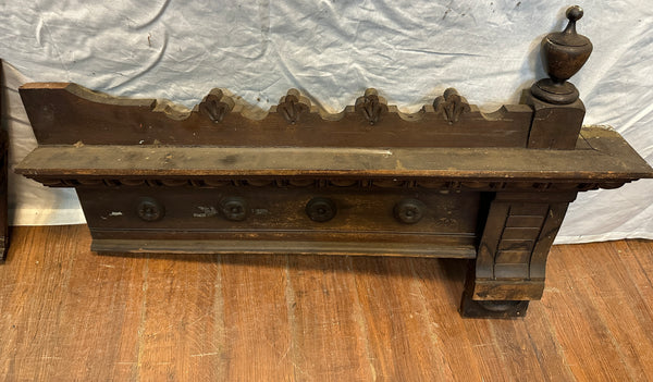 Victorian Eastlake Style Over Door Pediment Set GA20811