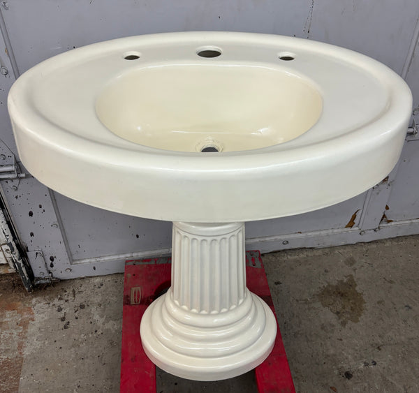 Porcelain Pedestal Sink GA21331