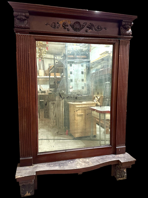 Victorian Entry Mirror w/ Shelf GA20385