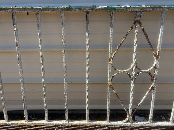 39 Feet of Iron Fence Panels GA21339