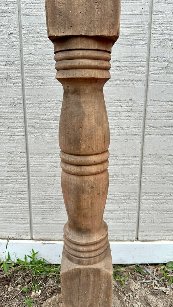 Restored Heart Pine Newel Post GA20430
