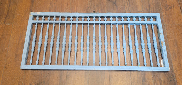 Vintage Ornate Wooden Fretwork Panel 15" T x 34 1/4" L GS00891