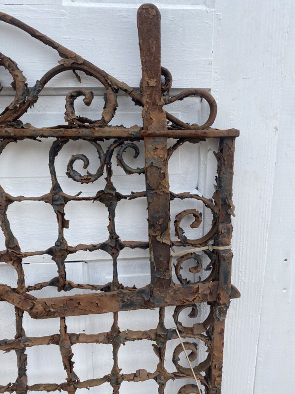 Antique Iron Gate GS00214 - 34 1/2" wide x 40 3/4" tall