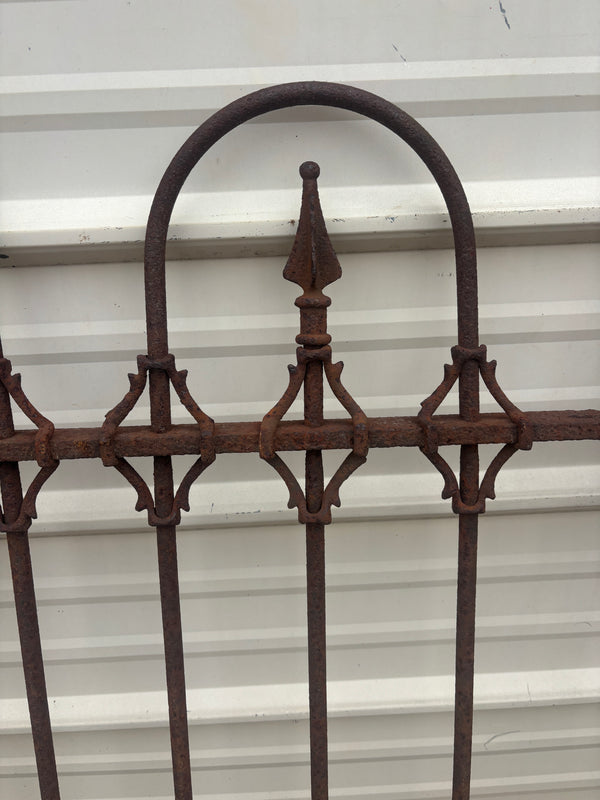 7 Foot Iron Fence Panel GA21387