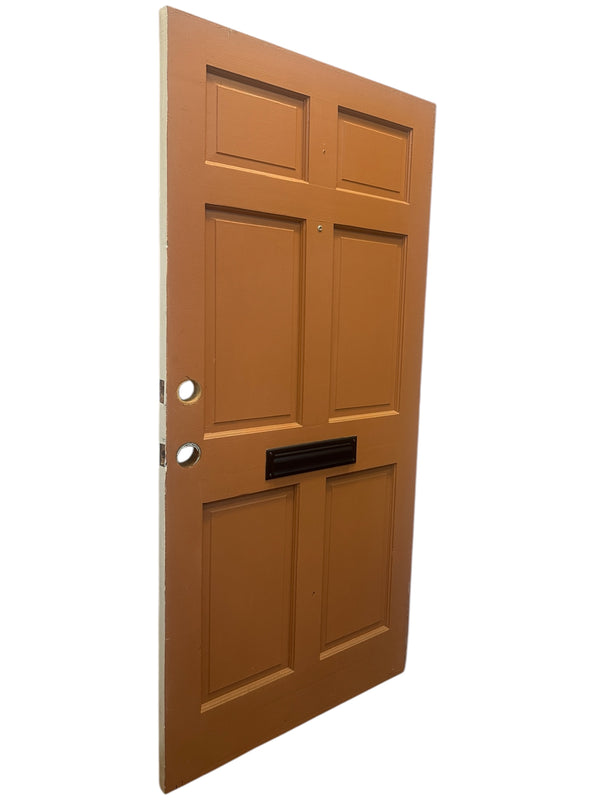 Raised 6-Panel Door w/ Mailbox - 79" x 35" - GA20853