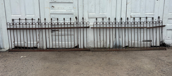 Wrought Iron Picket Fence Panels GA21214