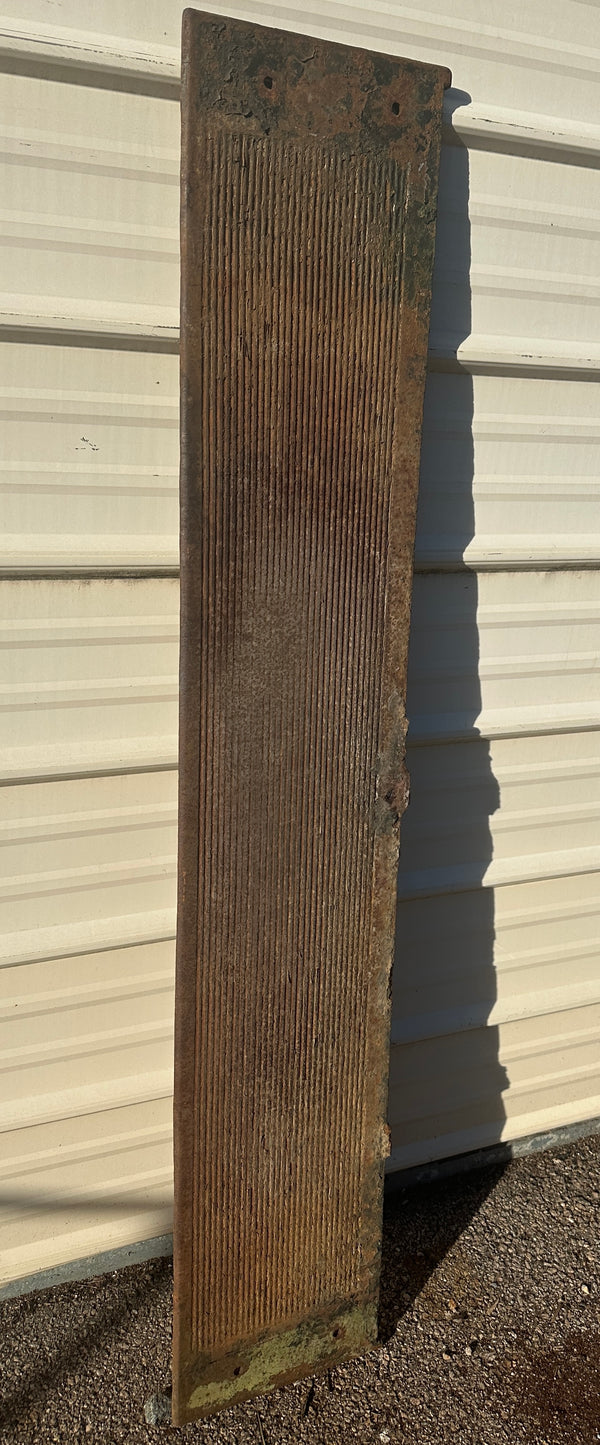 Single 59" Long Cast Iron Stair Tread GA20823