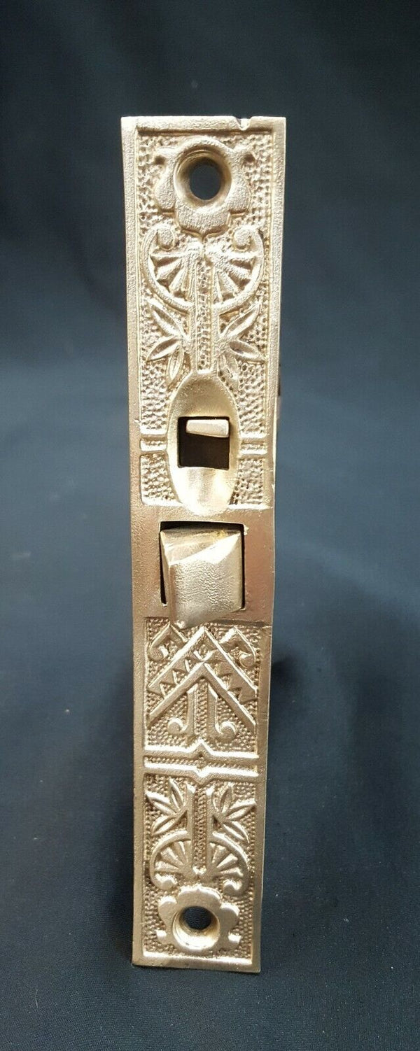 Victorian Eastlake Mortice Lock with Thumb Turn & Privacy Lock