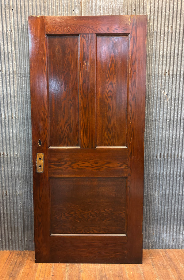 3-Panel Wooden Door GA21466