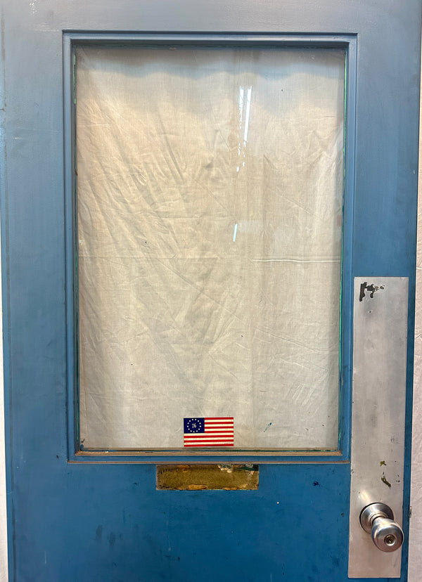 1-Pane Painted Steel Door GA20560