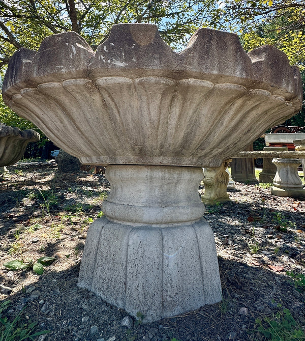 Concrete Fountain w/ Raised Centerpiece GA20350