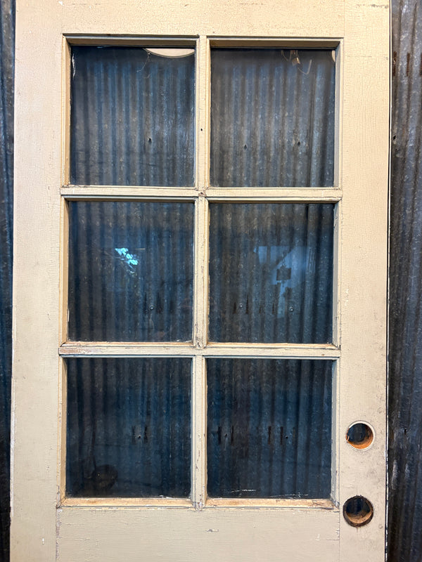 2-Panel 6-Lite Richmond Kitchen Side Door GS6095