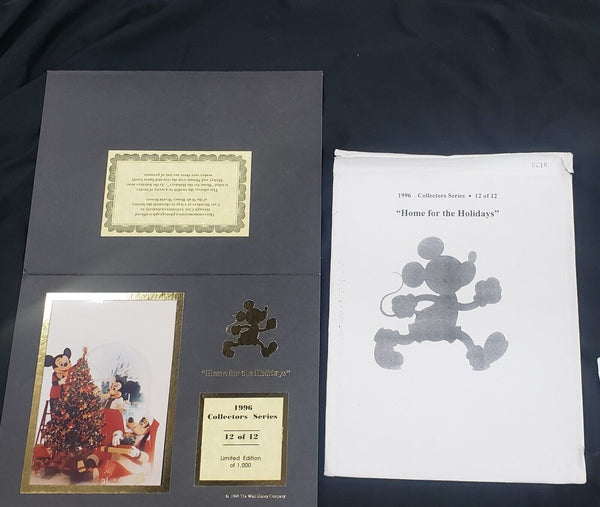 1996 Walt Disney World Collector Series Limited Edition Photos Set of 9 GA9513