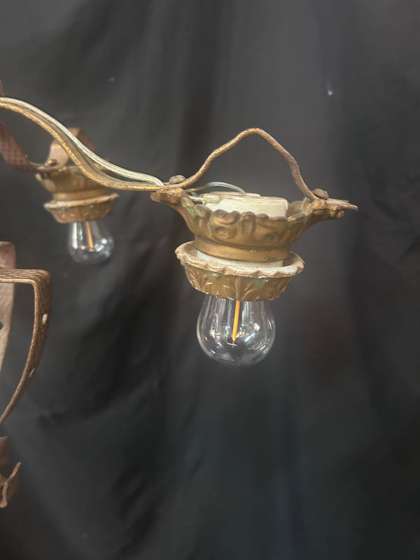 5 Light Bronze Chandelier