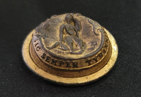 Civil War 3 Piece Virginia Staff Officers Button Horstmann Bros. & Co GS010933