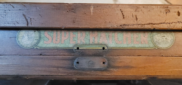 Restored Super Hatcher Chicken Incubator Coffee Table 59"x 31 1/2" x 19" GS01066
