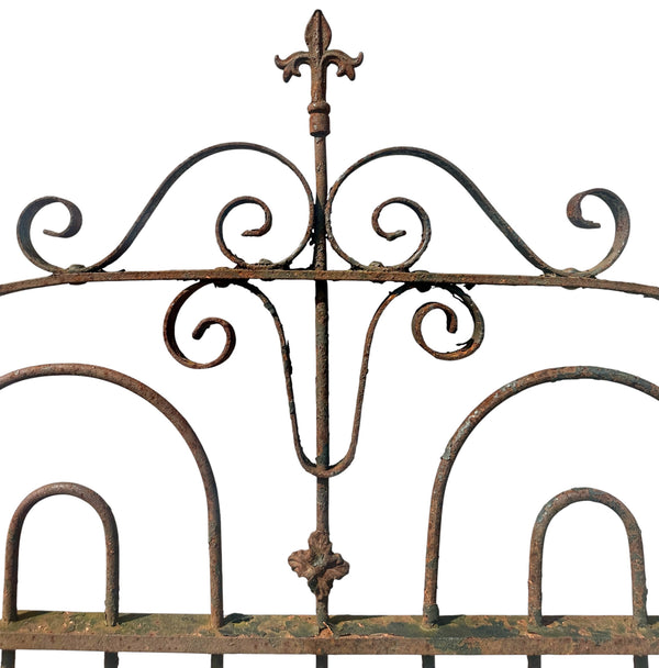 Stewart Iron Works Wrought Iron Garden Gate - 35" W x 46" T - GA20968