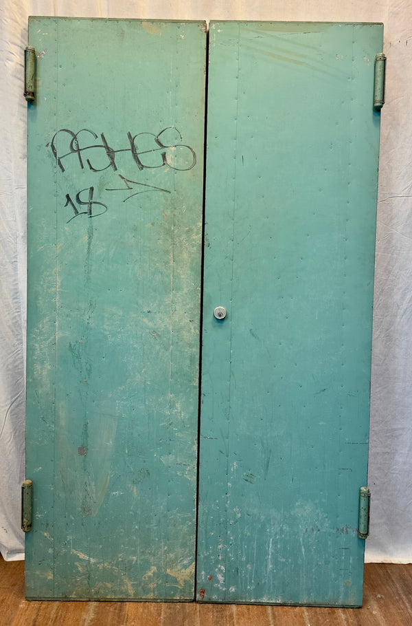 Painted Steel-Clad Double Doors GA20575