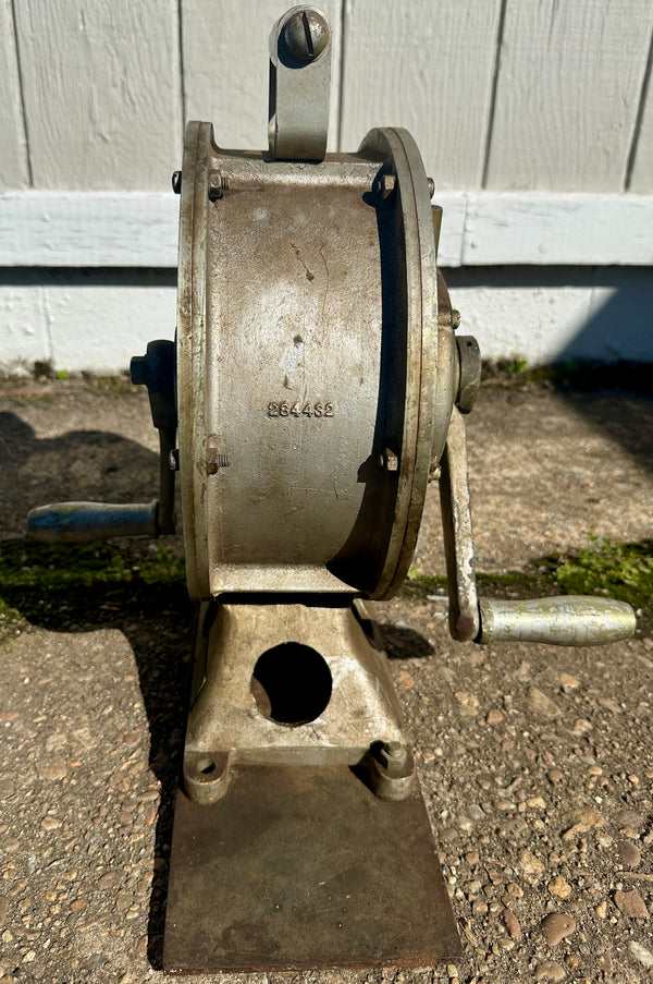 WWII 1/2 Ton U.S. Navy Portable Bomb Hoist Mark VI - GA20803