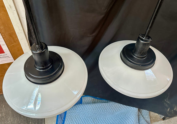 Pair of Vintage Hanging Pendant Lights GA20808